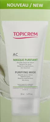 Топикрем (Topicrem) АС очищающая маска для жирной и комбинированной кожи 50 мл — Фото 1