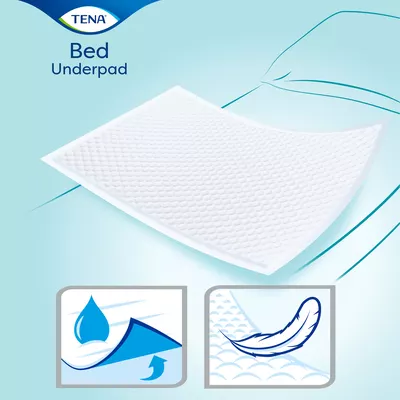 Пелюшки Тена Бед Плюс (Tena Bed Plus) 60 см*60 см 30 шт — Фото 3