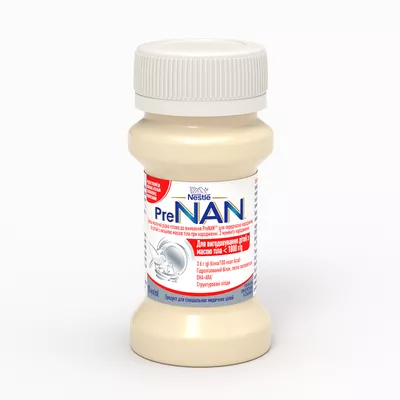 Смесь молочная Нестле ПреНан (Nestle Pre NAN) для недоношеных детей жидкая 70 мл — Фото 1