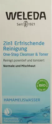 Веледа (Weleda) Средство 2 в 1 очищающее тонизирующее для лица 100 мл — Фото 1