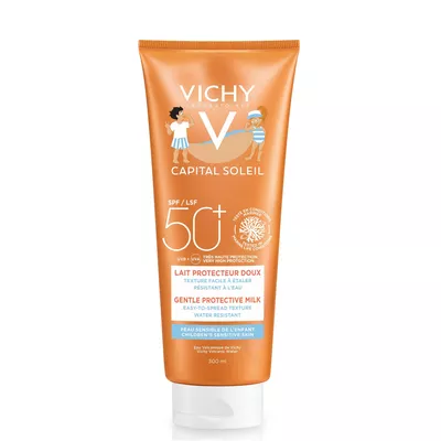 Виши (Vichy) Капиталь Солей мягкое молочко солнцезащитное для детей SPF50+ 300 мл — Фото 1