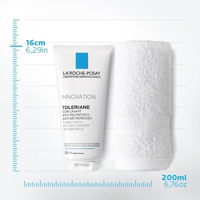 Ля Рош (La Roche-Posay) Толеран крем-гель для лица очищающий для чувствительной кожи 200 мл — Фото 5