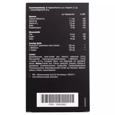 Ортомол Хеир Интенс (Orthomol Hair Intense) капсулы на курс 30 дней — Фото 4