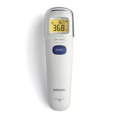 Термометр инфракрасный бесконтактный лобный Омрон (Omron Gentle Temp) модель МС-720-Е — Фото 3
