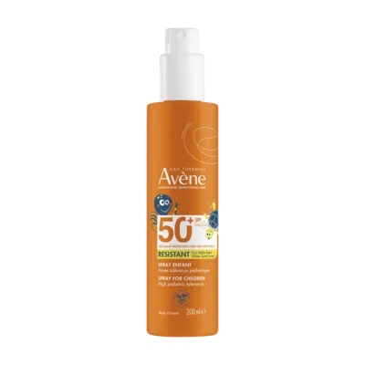 Авен (Avene) Сонцезахисний спрей для дітей з високою водостійкістю для чутливої шкіри SPF50+ 200 мл — Фото 1