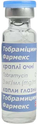 Тобраміцин-Фармекс краплі очні 3 мг/мл флакон 5 мл — Фото 5 Тобраміцин-Фармекс краплі очні 3 мг/мл флакон 5 мл — Фото 5