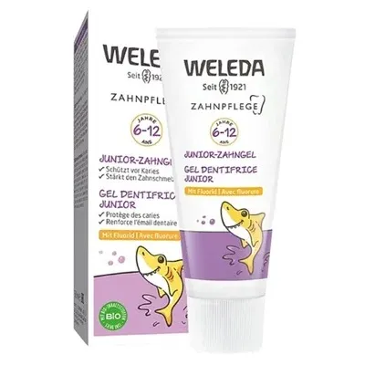 Веледа (Weleda) Зубной гель Юниор детский с фтором 6-12 лет 50 мл — Фото 1
