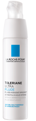Ля Рош (La Roche-Posay) Толеран Ультра флюїд інтенсивний заспокійливий догляд для гіперчутливої та схильної до алергії шкіри 40 мл — Фото 1