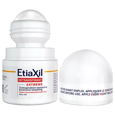 Етіаксіл (Etiaxil) Екстрім дезодорант-антиперспірант кульковий для нормальної шкіри від підвищеного потовиділення 15 мл — Фото 3