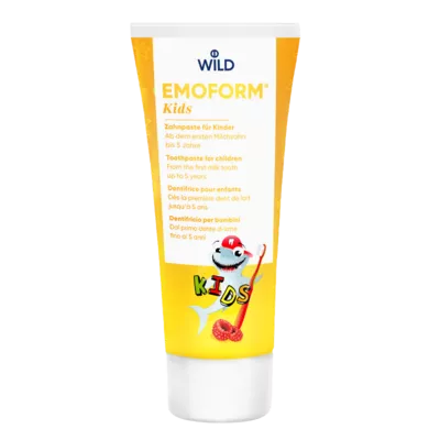 Зубная паста Эмоформ Кидз (Dr.Wild Emoform Kids) для детей до 5 лет 75 мл — Фото 1