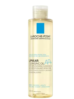 Ля Рош (La Roche-Posay) Липикар масло АР+ очищающее липидовосстанавливающее для ванны и душа для младенцев, детей и взрослых 200 мл — Фото 1