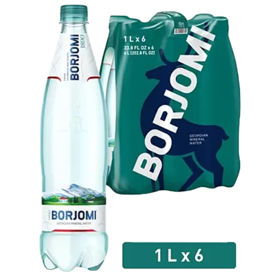Вода мінеральна Боржомі пляшка 1 л — Фото 2