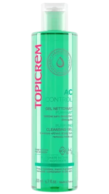 Топикрем (Topicrem) АС Контроль очищающий себорегулирующий гель для лица 200 мл — Фото 1