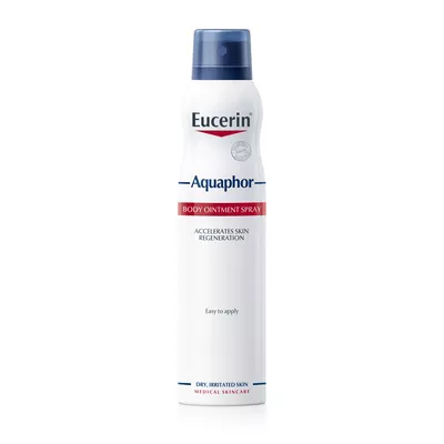 Юцерин (Eucerin) Аквафор спрей заспокійливий відновлюючий для пошкодженої та подразненої шкіри 250 мл — Фото 1