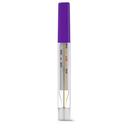 Термометр медицинский 2В МС-10 стекляный безртутный — Фото 2