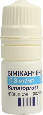 Бимикан Эко капли глазные 0,3 мг/мл флакон 3 мл — Фото 5