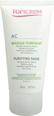 Топикрем (Topicrem) АС очищающая маска для жирной и комбинированной кожи 50 мл — Фото 4