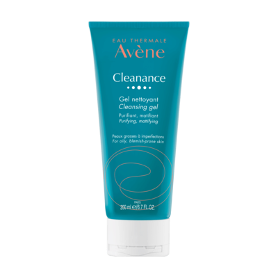 Авен (Avene) Клінанс гель очищуючий для обличчя та тіла для жирної та проблемної шкіри 200 мл — Фото 1