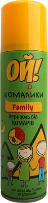 Ой Комарики Family аэрозоль от комаров 150 мл — Фото 1