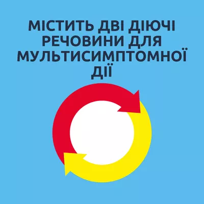Нурофєн колд& флу таблетки вкриті оболонкою 200 мг/5 мг №12 — Фото 5