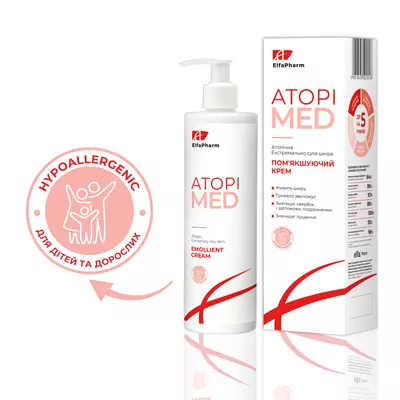 Эльфа Фарм (Elfa Pharm) АтопиМед гель-шампунь очищающий для сухой и атопической кожи взрослых и детей 400 мл — Фото 1