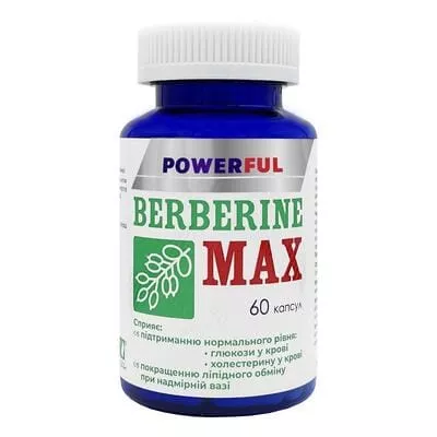 Паверфул (Powerful) Берберин Макс капсулы №60 — Фото 1