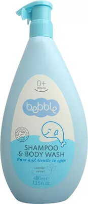 Беббл (Bebble) дитячий шампунь для волосся і тіла 400 мл — Фото 1