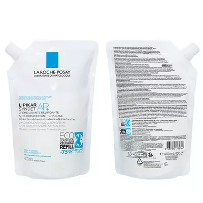 Ля Рош (La Roche-Posay) Липикар Синдет АР+ крем-гель для очищения кожи 400 мл (дой-пак) — Фото 9