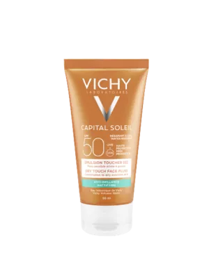 Виши (Vichy) Капиталь Солей флюид сонцезащитный матирующий для комбинированной и жирной чувствительной кожи лица SPF50 50 мл — Фото 1