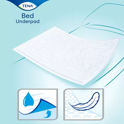 Пеленки Тена Бед Нормал (Tena Bed Normal) 60 см*90 см 30 шт — Фото 3