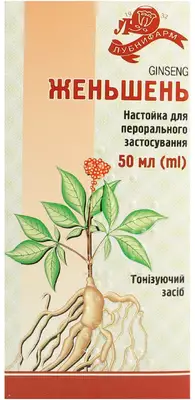 Женьшеня настойка  флакон 50 мл — Фото 1