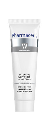 Фармацеріс W (Pharmaceris W) Альбуцин-Інтенс крем нічний інтенсивний відбілюючий 30 мл — Фото 2