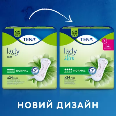 Прокладки урологические женские Тена Леди Слим Нормал (Tena Lady Slim Normal) 24 шт — Фото 2