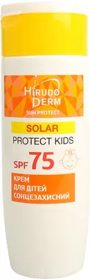 ГирудоДерм (HirudoDerm) Сан Протект крем для детей солнцезащитный SPF75 150 мл — Фото 4