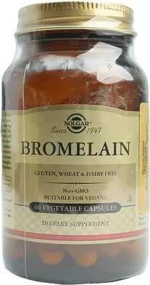 Солгар (Solgar) Бромелайн капсули №60 — Фото 1