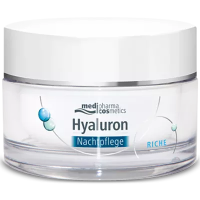 Фарма Гиалурон (Pharma Hyaluron) Риш крем ночной для лица (стеклянная банка) 50 мл — Фото 3