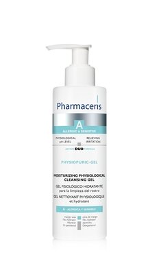 Фармацеріс A (Pharmaceris A) Фізіопурік гель фізіологічний зволожуючий для вмивання чутливої шкіри 190 мл — Фото 1