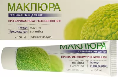 Маклюра гель-бальзам для ніг іглиця та гіркокаштан 100 мл — Фото 2
