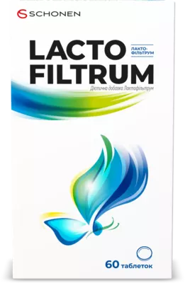 Лактофильтрум диетическая добавка для поддержки микрофлоры кишечника таблетки №60 — Фото 2