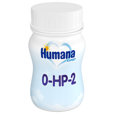 Суміш молочна рідка Хумана (Humana) 0-HP-2 Expert для недоношених дітей від 1,8 кг 90 мл — Фото 1