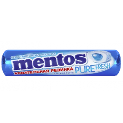 Резинка жевательная Ментос (Mentos Pure Fresh) со вкусом свежей мяты 15,75 г — Фото 1