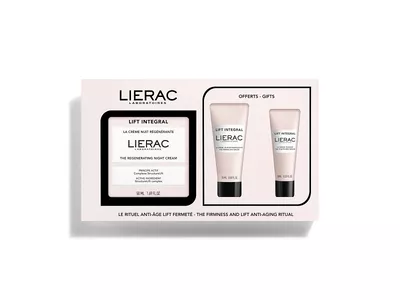 Лиерак (Lierac) Лифт Интеграль набор (крем ночной 50 мл+ крем дневной 15 мл+ сыворотка 10 мл) — Фото 1