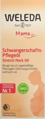 Веледа (Weleda) Мама олія для профілактики стрій 100 мл — Фото 1