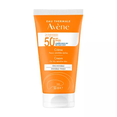 Авен (Avene) Сонцезахисний крем антиоксидантний комплекс для сухої чутливої шкіри SPF50+ 50 мл — Фото 2