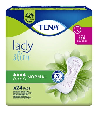 Прокладки урологічні жіночі Тена Леді Слім Нормал (Tena Lady Slim Normal) 24 шт — Фото 3