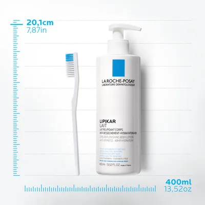 Ля Рош (La Roche-Posay) Ліпікар ліпідовідновлююче молочко для сухої та дуже сухої шкіри немовлят, дітей та дорослих 400 мл — Фото 4