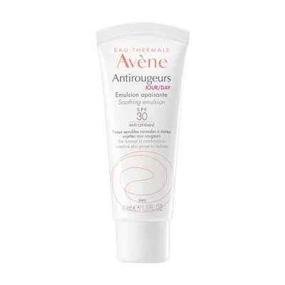 Авен (Avene) Антиружер эмульсия дневная увлажняющая для нормальной и комбинированной кожи склонной к куперозу, SPF30, 40 мл — Фото 1