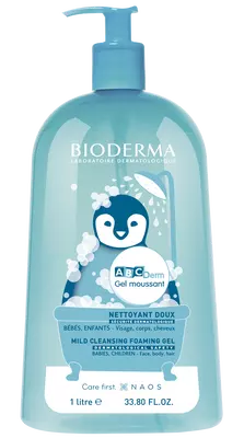 Биодерма (Вioderma) АВСDerm гель детский для купания без мыла 1000 мл — Фото 1