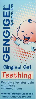 Генгигель Тизинг гель для десен при прорезывании зубов туба 20 мл — Фото 1