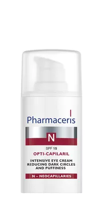 Фармацеріс N (Pharmaceris N) Опті-Капілярі крем інтенсивний для зменшення тіней та набряків під очима SPF15 15 мл — Фото 2